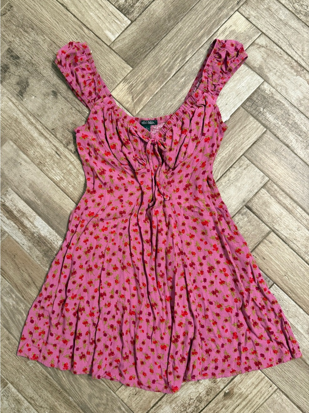 Wild Fable pink floral dress